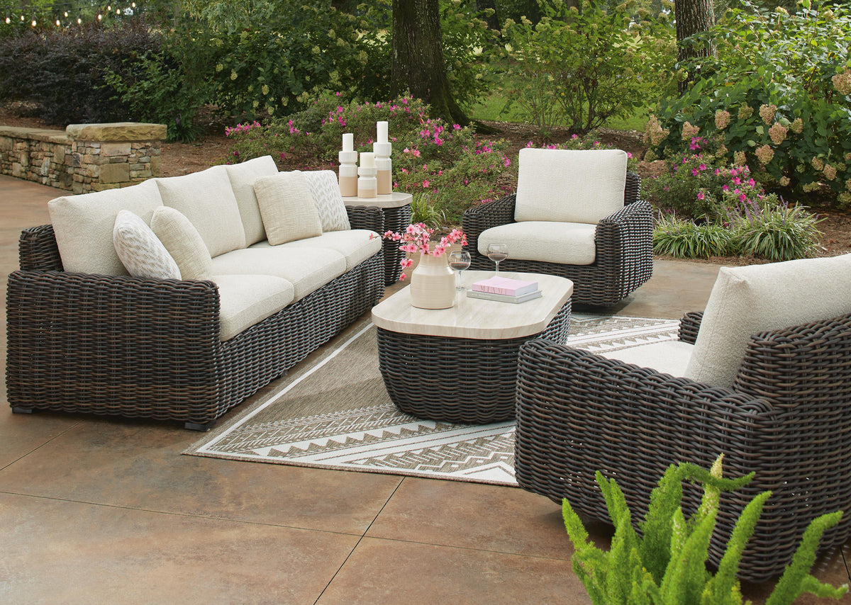 Isolde Outdoor Swivel Lounge Chair