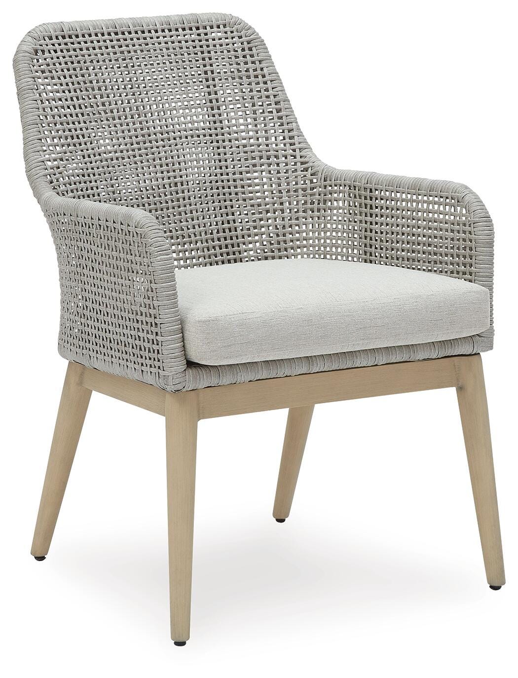 Hensley Outdoor Dining Arm Chair (Set of 2)