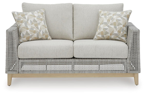 Seton Creek Outdoor Loveseat with Cushion