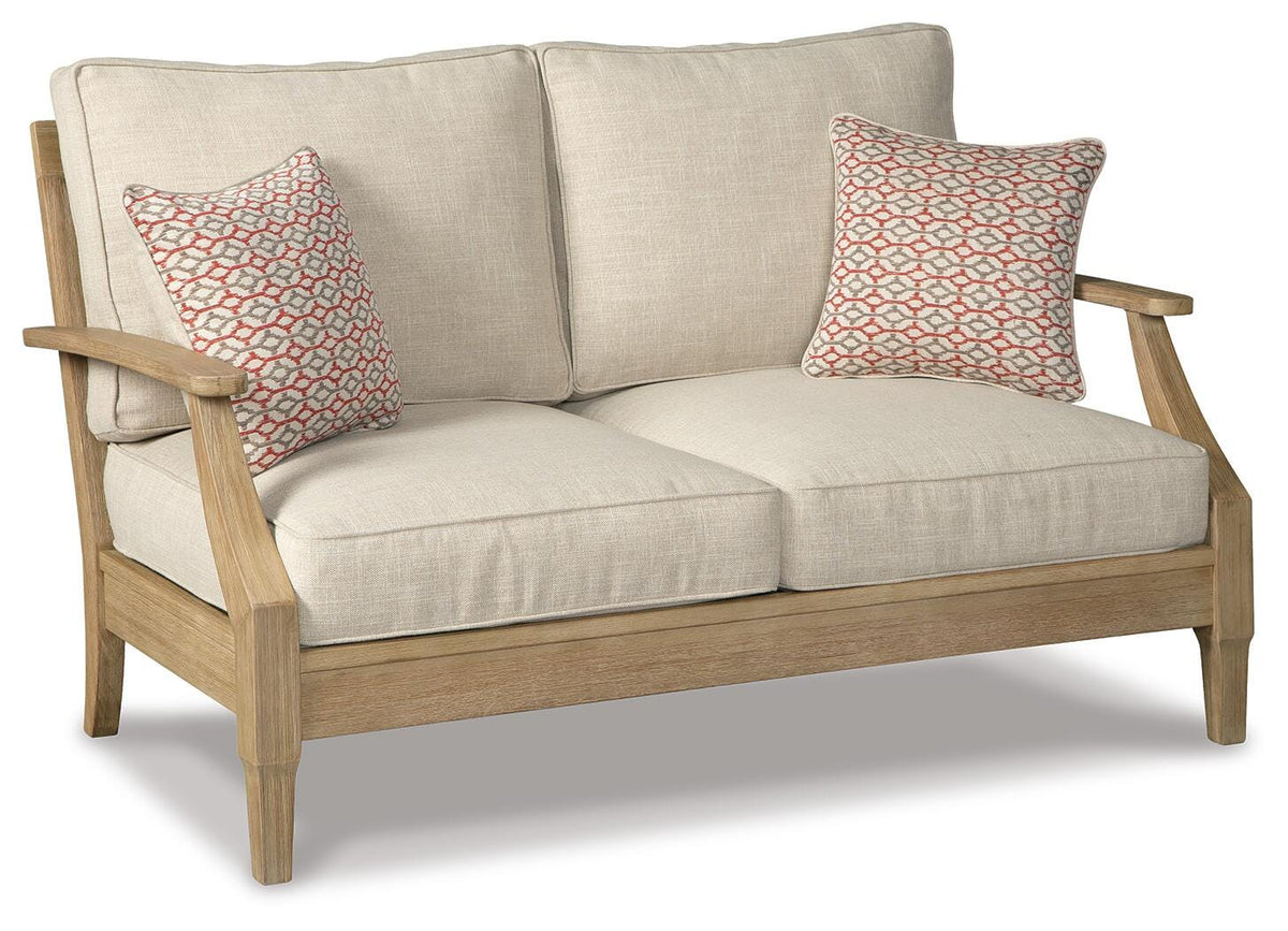 Marlie Outdoor Loveseat and 4 Lounge Chairs