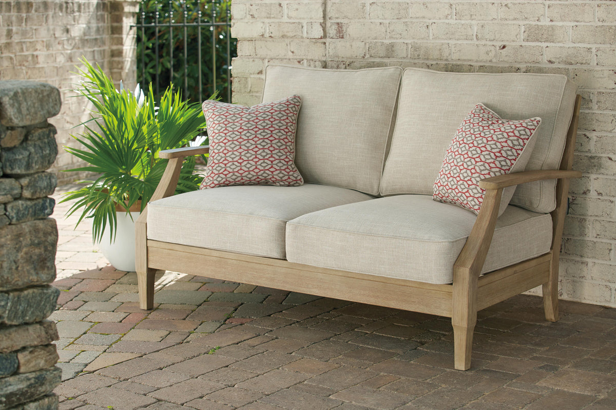 Marlie Outdoor Loveseat and 4 Lounge Chairs