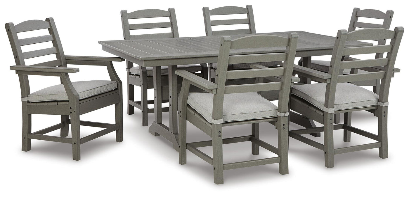 Visola Outdoor Dining Table with 6 Chairs