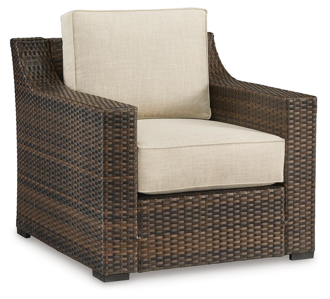 Harrowmere Outdoor Lounge Chair with Cushion
