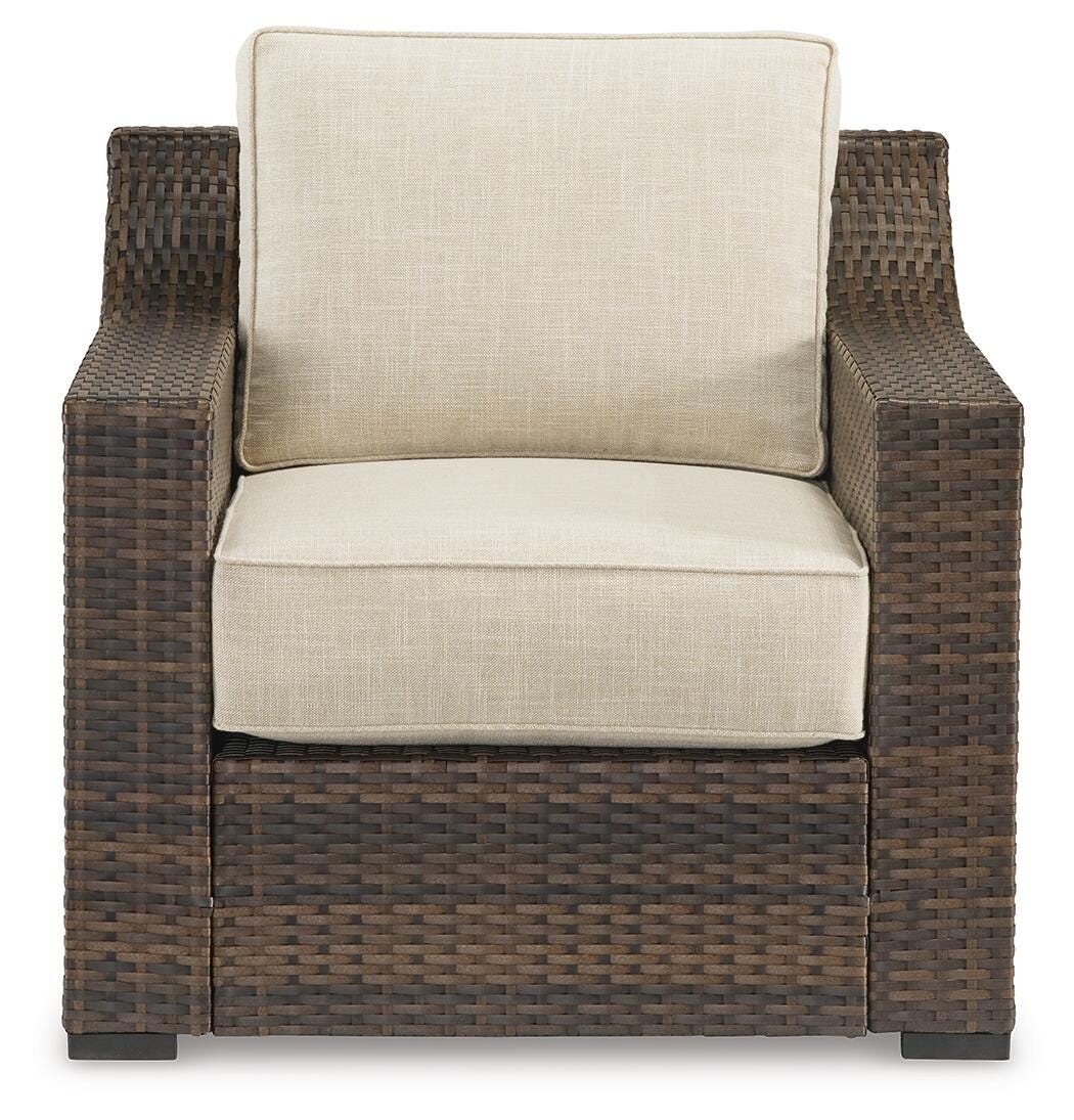 Harrowmere Outdoor Lounge Chair with Cushion