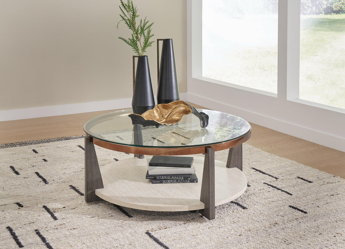 Halden Bay Coffee Table and 2 End Tables