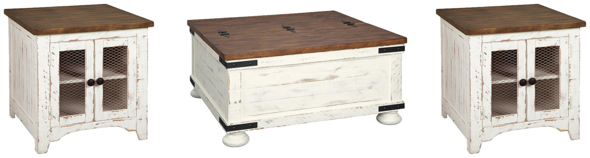 Kirralong Coffee Table and 2 End Tables