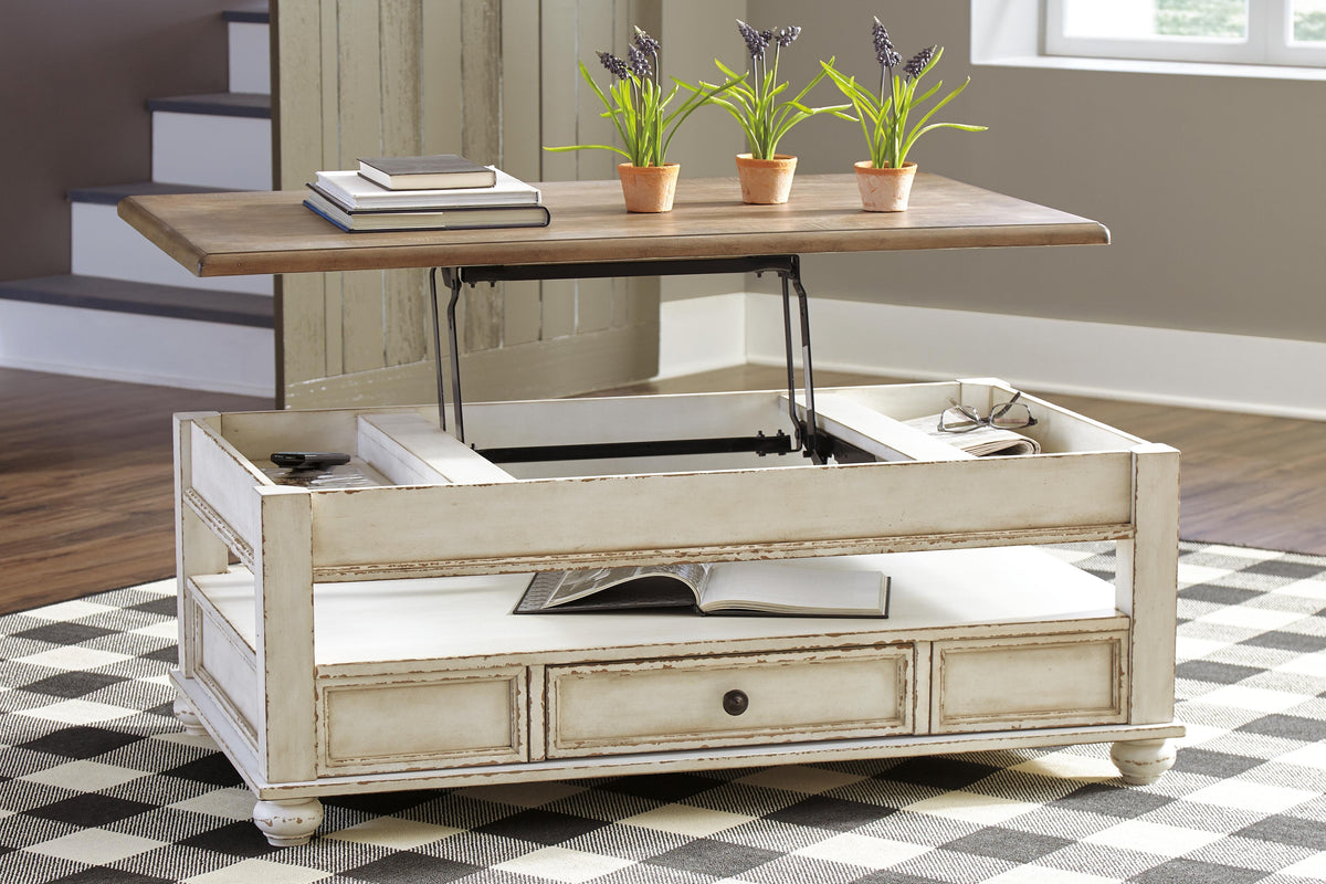 Barnwell Coffee Table with Lift Top