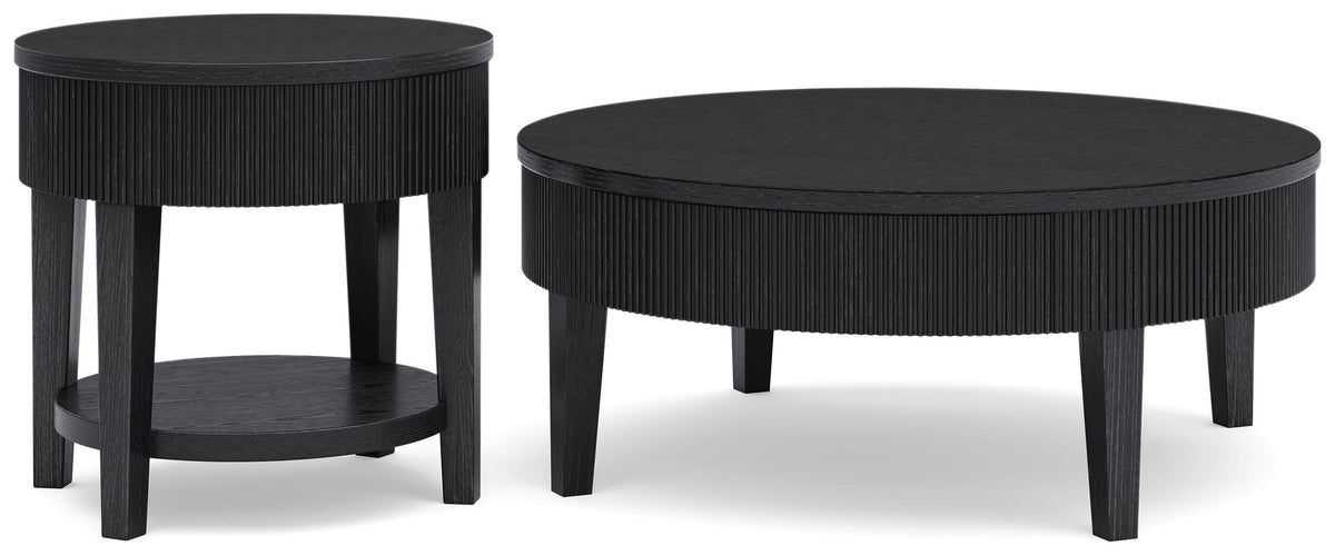 Talver Coffee Table and End Table