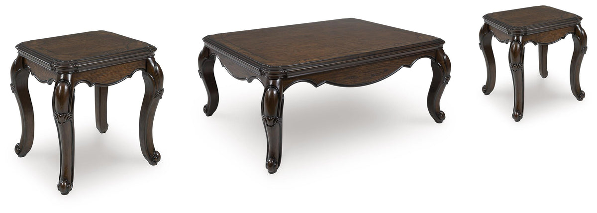 Fenwick Coffee Table and 2 Ends