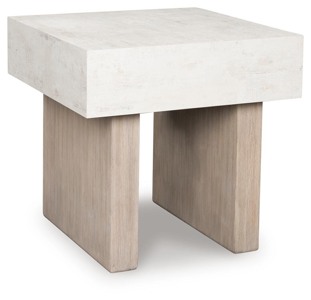 Ashfield End Table Marble/Stone and/or Stone Like