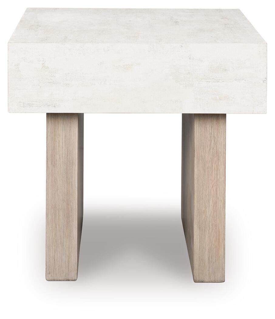 Ashfield End Table Marble/Stone and/or Stone Like