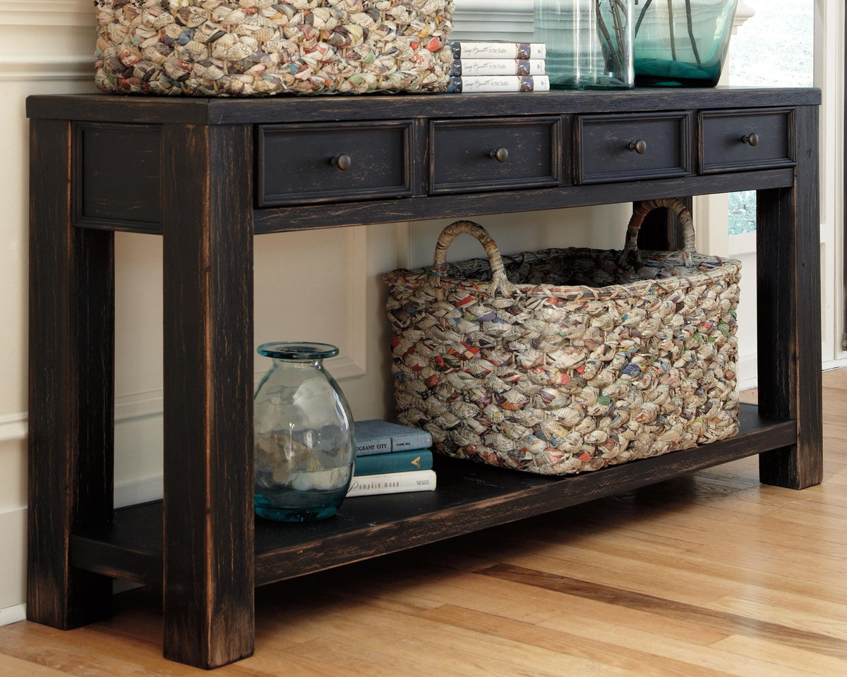 Kellan Cross Sofa/Console Table