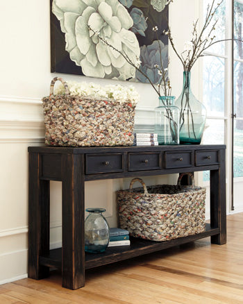 Kellan Cross Sofa/Console Table