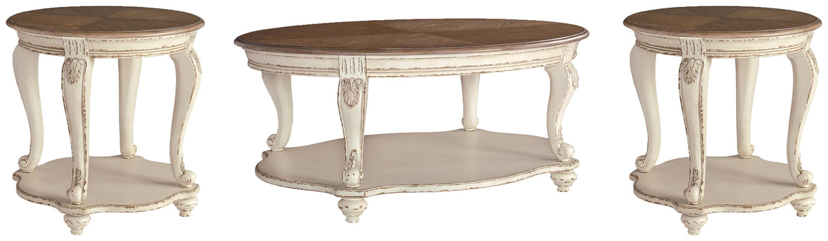 Barnwell Coffee Table and 2 End Tables