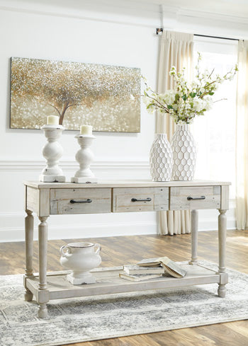 Kerrabee Sofa/Console Table
