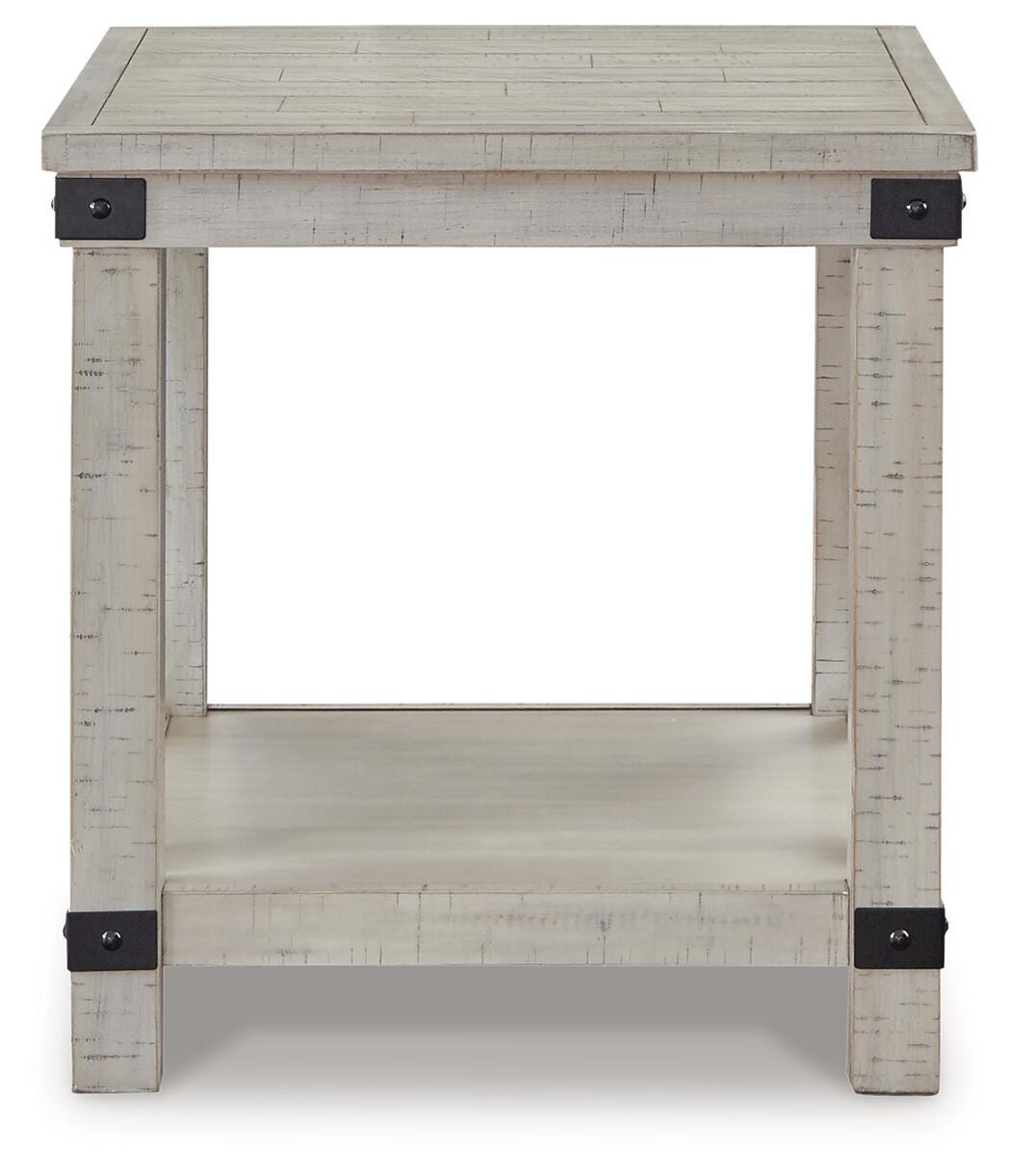 Wilton End Table in Whitewash