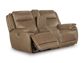 Hollingworth Power Reclining Loveseat with Console