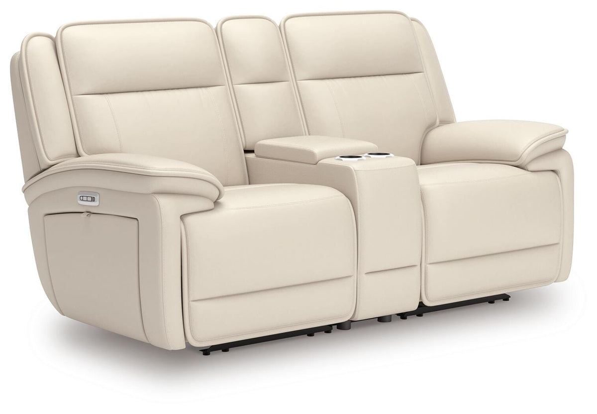 Farringdon Power Reclining Loveseat with Console