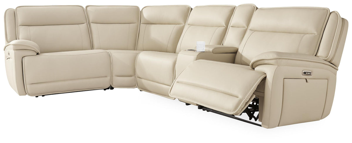 Farringdon 5-Piece Reclining Sectional with Console