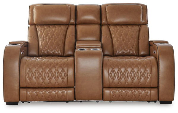 Boyington Power Reclining Loveseat with Console