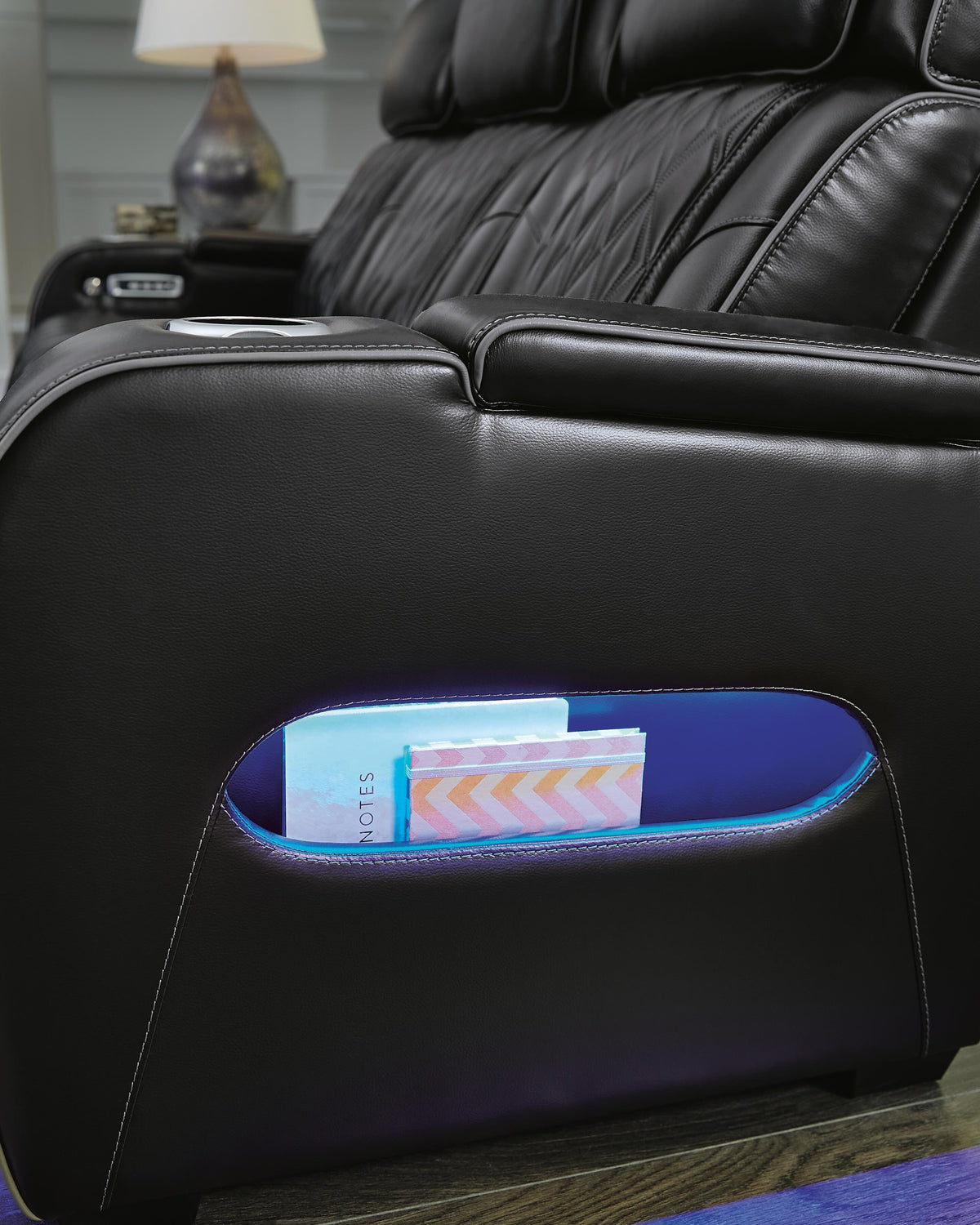 Anvilbrook Power Recliner in Black