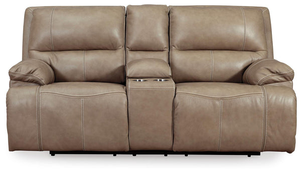 Ricmen Power Reclining Loveseat with Console