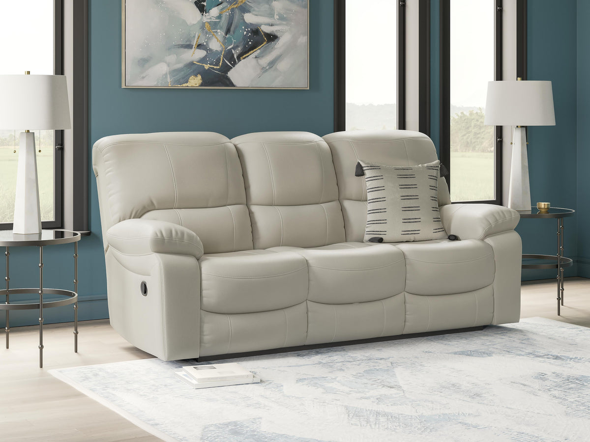 Sheffield Reclining Sofa in Coconut