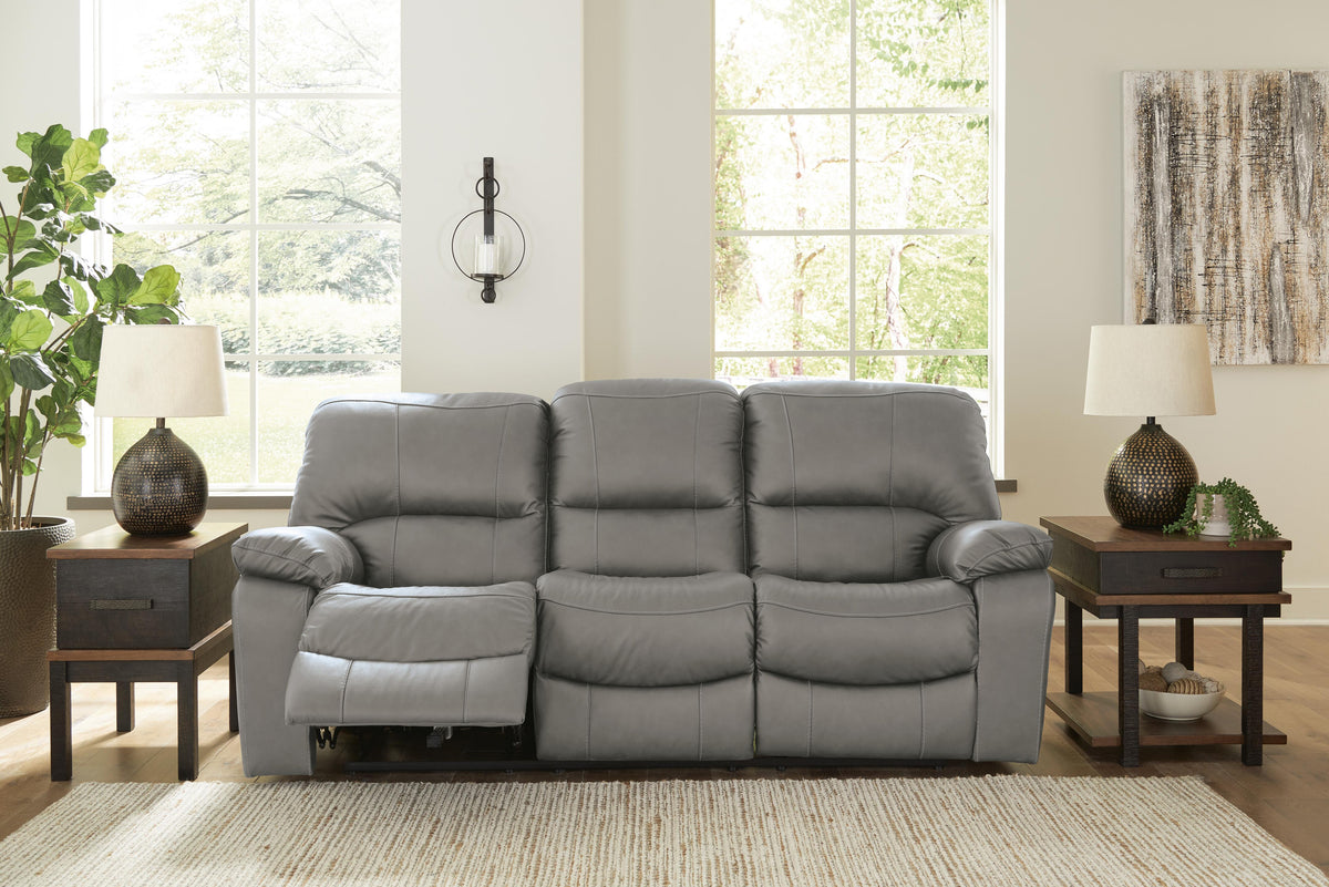 Sheffield Reclining Sofa in Gray