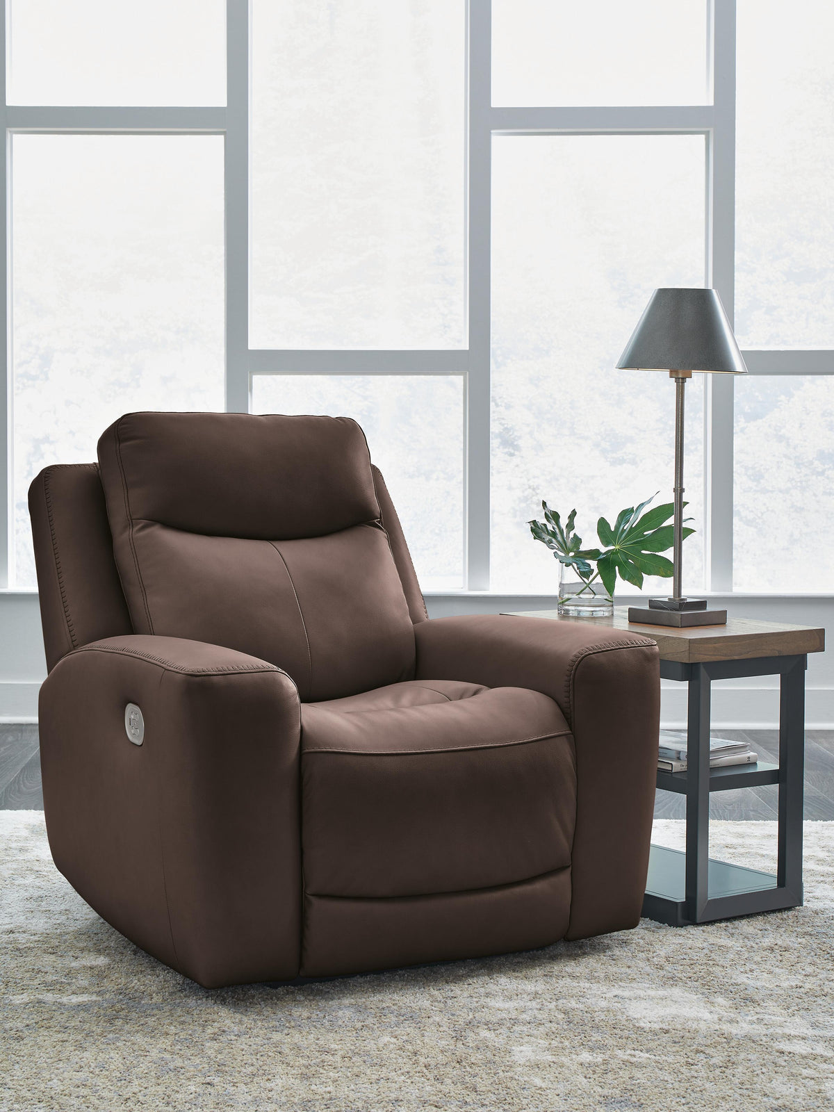 Sherbourne Power Recliner in Dark Brown