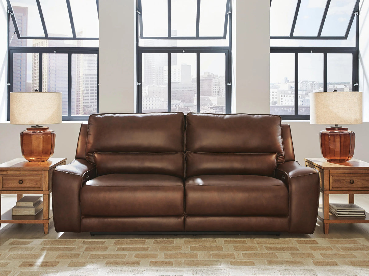 Pennington Power Reclining Sofa in Canyon