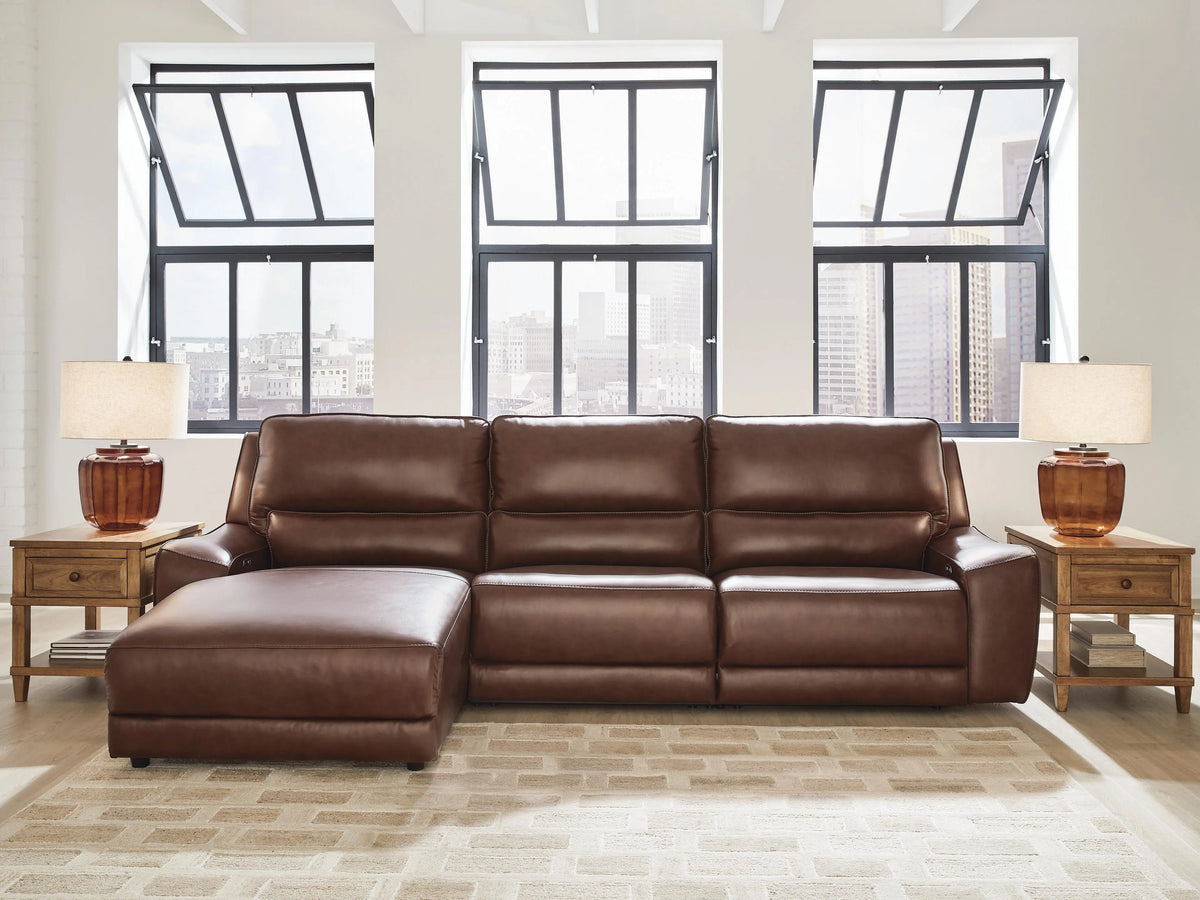 Pennington 3-Piece Reclining Sofa Chaise