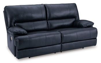 Steelmark Power Reclining Sofa in Ocean