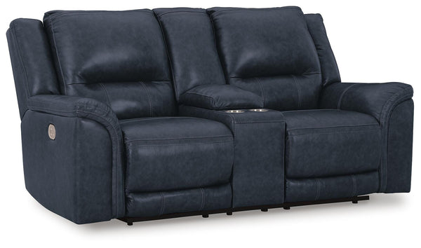 Trasimeno Power Reclining Loveseat with Console