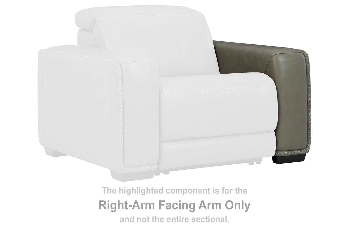 Correze Right-Arm Facing Arm