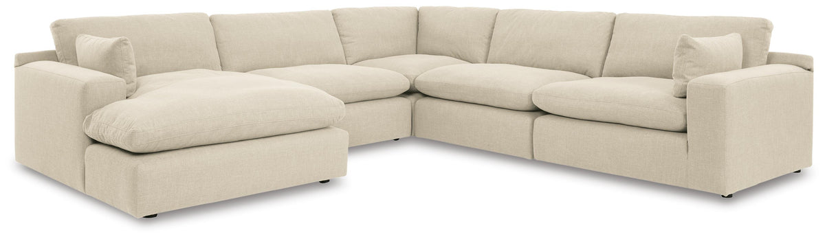 Bawley Bay 5-Piece Sectional with Chaise Fabric