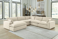 Bawley Bay 5-Piece Sectional with Chaise Fabric