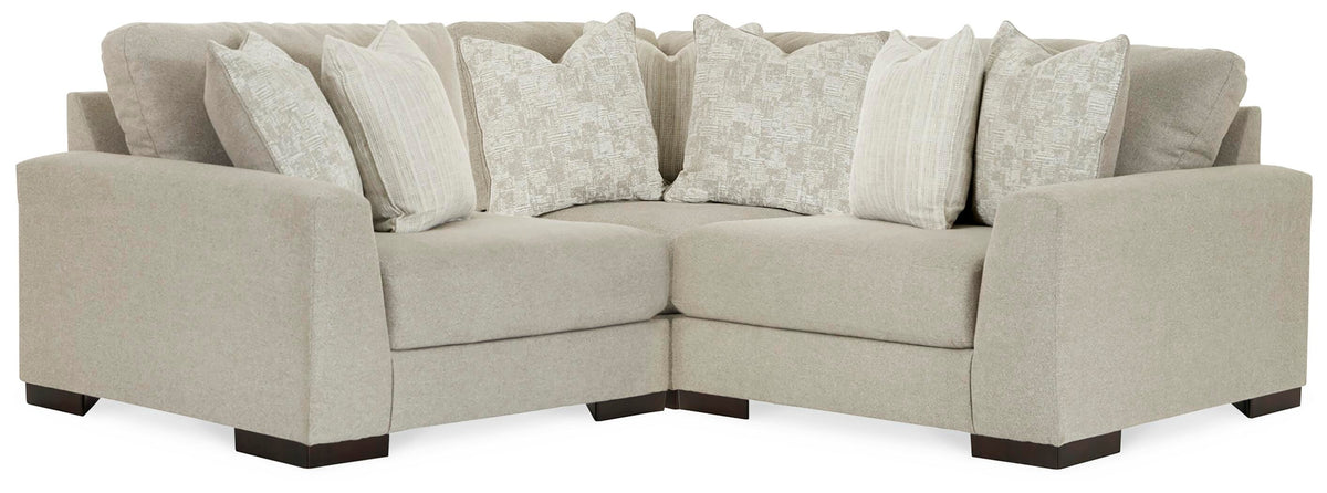 Kiama Bay 3-Piece Sectional in Wicker