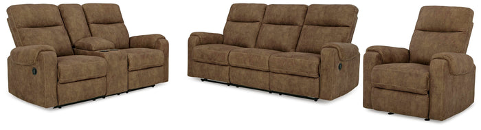 Cavendish Vale Reclining Sofa with Loveseat and Recliner