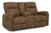 Cavendish Vale Reclining Loveseat with Console