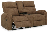 Cavendish Vale Reclining Loveseat with Console