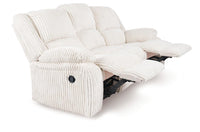 Amarante Reclining Sofa in Ivory