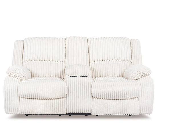 Bonnacraft Reclining Loveseat with Console