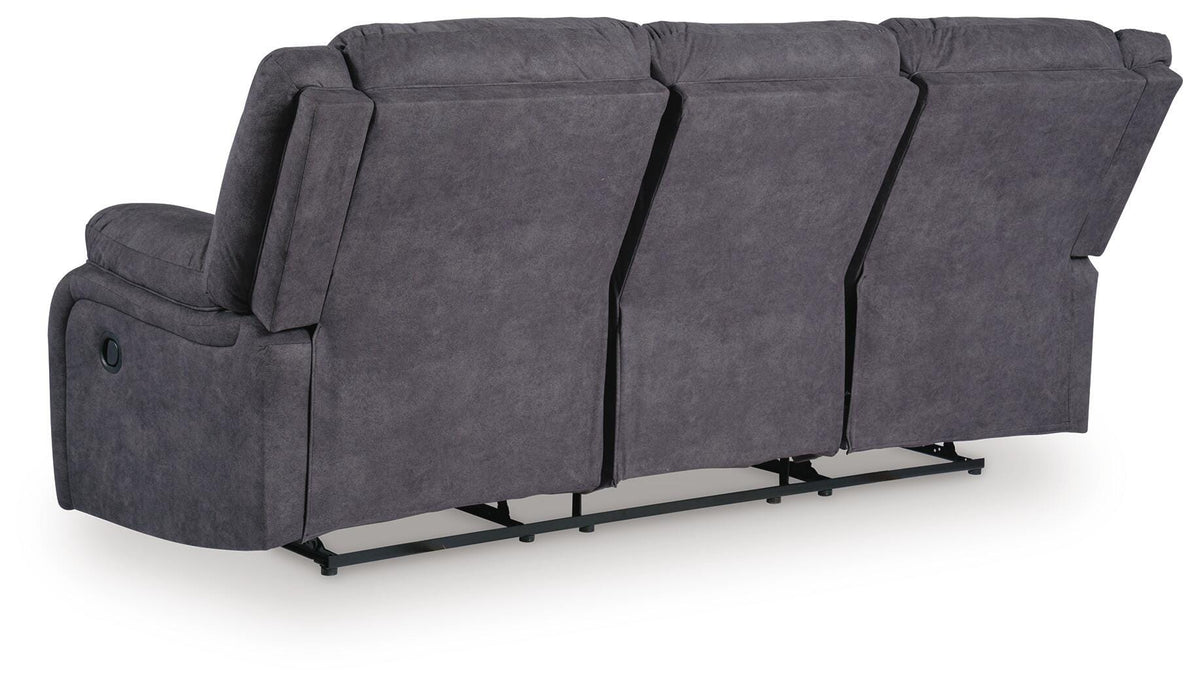 Amarante Reclining Sofa in Slate