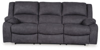 Amarante Reclining Sofa in Slate