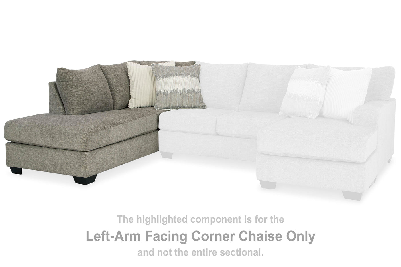 Creswell Left-Arm Facing Corner Chaise