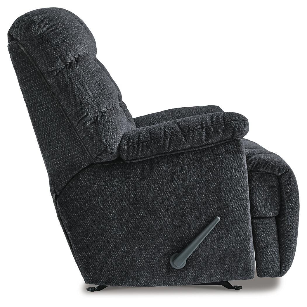 Vosk Recliner in Charcoal