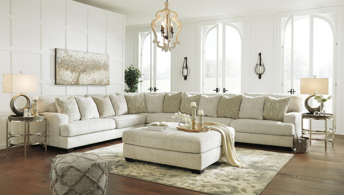 Merewether 4-Piece Sectional with Ottoman