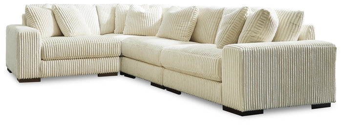 Bawley 4-Piece Sectional in Ivory