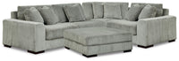 Bawley 4-Piece Sectional and Ottoman