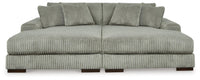 Bawley Super Chaise in Fog